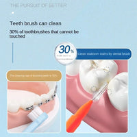 30pcsInterdental Brushes Dental Brush Between Teeth For Dental Orthodontic Clean Between Teeth Cleaning Tools Soft Micro Brushes Outdoor Kinetics