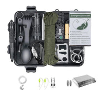 Professional Emergency Survival Kit Gear Camping Multifunction Tactical Defense Equipment First Aid SOS Wilderness Adventure OtdoorEdge Supply