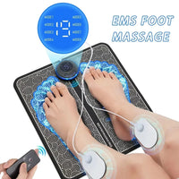 Electric Foot Massager Pad Muscle Massage Relaxation Trainer For Massage Fitness Outdoor Sport Home Family Relax Outdoor Kinetics