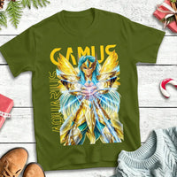 Oversized T Shirt Summer CAMUS KNIGHTS OF THE ZODIAC Fashion T-Shirts  Cotton Tee Shirt for Couple Y2K Funny Short Sleeve Tees Outdoor Kinetics