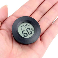 Outdoor Sports Thermometer, Reptile Electronic Hygrometer, Round Hygrometer, Camping Equipment Tool Accessories, Outdoor Gadget OtdoorEdge Supply
