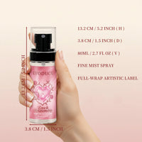 Body Spray for Women,Rose & Jasmine Body Fragrance Mist,2.7 Fl Oz, Women's Fragrance,Long Lasting,Everyday Fragrance,Travel Size Outdoor Kinetics