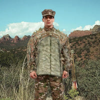 Ghillie Suit Breathable Ghillie Suit For Turkey Hunting Hunting Gear Camouflage Material Woodland Camouflage Jacket & Pants OtdoorEdge Supply