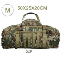 25L 45L 80L Sport Travel Bag Molle Tactical Backpack Gym Fitness Bag Large Duffle Bags for Camping Hunting Fishing OtdoorEdge Supply