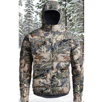 Ainfad Men's Kelvin Light Down Jacket Camouflage Fishing Hunting Down Wear OtdoorEdge Supply