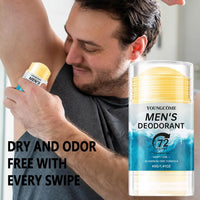 Body Deodorant 72H Anti Sweating Keep Drying Lasting Fragrance Remove Armpit Odor Underarm Refresh Sticks Fade Body Odor Outdoor Kinetics