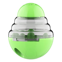 Dog Interactive Food Dispenser Toys Small Dogs Cats Pet IQ Training Improve Kitten Puppy Slow Shaking Leak Feeder Food Container Outdoor Kinetics