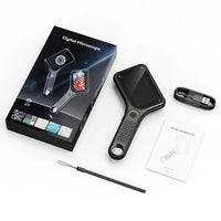 Handheld USB Digital Microscope 3.0 inch Big Screen Autofocus Digital Magnifying Glass 500x 2MP for Electronics Repair PCB Watch Outdoor Kinetics
