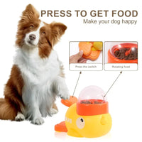 Cat Toy Cat Automatic Feeder Cat Interactive Toy Pet Automatic Food Treat Dispenser Pet Snack Feeder Dog Training Pet Outdoor Kinetics