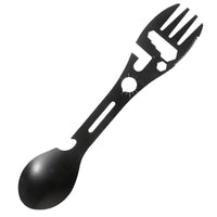 Multifunctional Whistle Knife Outdoor Camping Survival Spork Kitchen Multifunctional Wrench Bottle Opener Spoon camping gear OtdoorEdge Supply