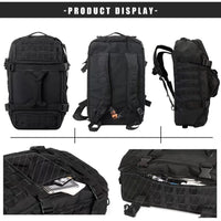 25L 45L 80L Sport Travel Bag Molle Tactical Backpack Gym Fitness Bag Large Duffle Bags for Camping Hunting Fishing OtdoorEdge Supply
