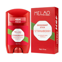50g Strawberry-Flavored Deodorant Stick, Moisturizing and Deodorizing, with a Fresh Scent, Aluminum-Free, 72-Hour Long-Lasting Fragrance, Suitable for Daily Use on Underarms, Hands, Feet, and Body, with a Fresh Strawberry Sce Outdoor Kinetics