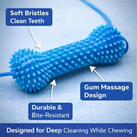 Pets Dog Chew Toys Dog Toothbrushing Toy Suction Cup Pull Rope Dental Chew Stick Rubber Teeth Cleaning Toy Interactive Toys Outdoor Kinetics