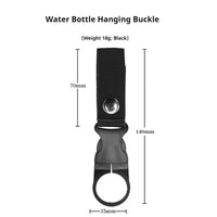 Tactical Nylon Water Bottle Holder Clip Durable Strap Hook for Outdoor Hiking Camping Gear OtdoorEdge Supply
