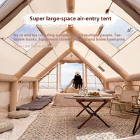 Pakicetus Inflatable Family Camping Tent With Stove Plug S And B Enterprise