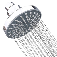 Shower Head Sprayer Adjustable Rainfall Wall-Mounted Chrome ABS Plastic High-Pressure Shower Heads Bathroom Fixture Accessories Outdoor Kinetics