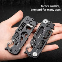 Multifunctional EDC Tool Card Folding Scissor Knife Outdoor Camping Gear OtdoorEdge Supply