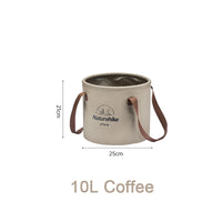 Naturehike Outdoor Camping Portable Waterproof Foldable Round Bucket Travel Wash Basin Camping Gear Multitool OtdoorEdge Supply