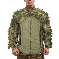 Ghillie Suit Breathable Ghillie Suit For Turkey Hunting Hunting Gear Camouflage Material Woodland Camouflage Jacket & Pants OtdoorEdge Supply