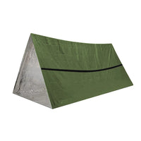 2-Person Emergency Tent Waterproof Camping Travel Pergola Family Campaign House Tourist Tents Cool Gear Equipment Coat OtdoorEdge Supply