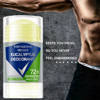 Deodorant for Men Roll-on Bottle Reduce Sweating Odor Remover Underarm Body Deodorant Stick Fast Dry Lasting Portable Refresh Outdoor Kinetics