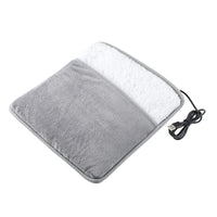 Foot Warmer USB Foot Heater Electric Foot Heating Pad Fast Heating Soft Plush Electric Foot Warmer for Home Heated Feet Warmer Outdoor Kinetics