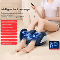 Super Big Eletric Foot Calf Massager Leg Massage Heated Roller Pressure Compresstion Relax Feet Muscle Blood Circulation Tools Outdoor Kinetics