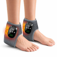 Electric Foot Massager Heated Vibration Cordless Ankle Wrap Portable Leg Care Relaxation Pad For Home Office Women Seniors Outdoor Kinetics