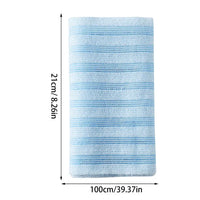 Body Exfoliator Towel Bath Body Back Wash Cloth Towel Bath Scrubber Exfoliating Scrub Shower Sponge Body Bathroom Accessories Outdoor Kinetics