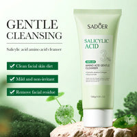 SADOER Salicylic Acid Facial Cleanser Face Wash Foam Face Cleanser Moisturizing Facial Cleansing Hydrating Skin Care Products Outdoor Kinetics