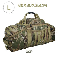 25L 45L 80L Sport Travel Bag Molle Tactical Backpack Gym Fitness Bag Large Duffle Bags for Camping Hunting Fishing OtdoorEdge Supply