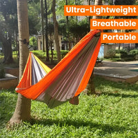 Hammock for Camping Hammocks Gear for The Outdoors Backpacking Survival or Travel Portable Lightweight Parachute Nylon OtdoorEdge Supply