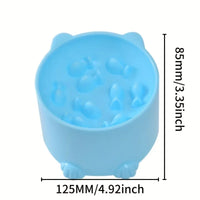 Cat Food Bowl, Rice Bowl, Slow Food, High Feet, Anti Choking Bowl, Cat Basin, Anti Choking, Anti Choking Neck, Relieve Anxiety Outdoor Kinetics
