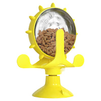 Pet Treat Dispenser Toy Spinning Windmill, Cat Self-Play Boredom Relief, Cat Entertainment Teaser Toy, 1PC Outdoor Kinetics
