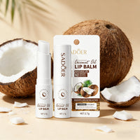 Coconut Lip Balm - Lasting Nourishment and Moisture for Men and Women - Daily Care Lip Balm Outdoor Kinetics