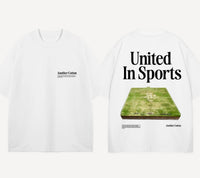 Health and Sport Club Oversized T-Shirt  Another Cotton Lab Men Women Oversize Heavy Cotton Short Sleeves Male Female Clothing Outdoor Kinetics