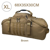 25L 45L 80L Sport Travel Bag Molle Tactical Backpack Gym Fitness Bag Large Duffle Bags for Camping Hunting Fishing OtdoorEdge Supply