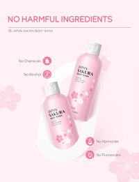 LAIKOU Sakura Shower Gel Long Moisturizing Smooth Long Lasting Fragrance Gentle Foam Body Cleansing Bath Product 200ml Outdoor Kinetics