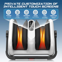 Electric Foot Massage Machine With Heat Remote Home Foot Calf Arm Three-in-one Massager Leg Beauty Machine Kneading Air Massager Outdoor Kinetics