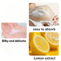 Lemon Shower Gel 400ml, Hypoallergenic, Alcohol-Free, Moisturizing, Nourishing for Skin Care, Refreshing and Oil-Controlling, Suitable for Use All Year Round, Easily Controls Oil and Cleanses Dirt through Rubbing, and Lasts f Outdoor Kinetics