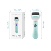 Electric Foot Grinder Dead Skin Remover Feet Scrubber Callus Shaver Remove Dry Dead Cracked Safe Foot Care Tool Outdoor Kinetics