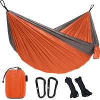 Hammock for Camping Hammocks Gear for The Outdoors Backpacking Survival or Travel Portable Lightweight Parachute Nylon OtdoorEdge Supply