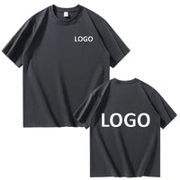 Customized 100% Cotton Printed T-shirts Men Fashion Short Sleeve O-neck Tshirt Women Personality Streetwear Tee Tops Camiseta Outdoor Kinetics