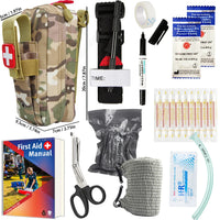 Emergency Survival Kit Gear First Aid Kit Admin Pouch EMT Camping Gear Tactical Trauma Molle EDC IFAK OUTdoor Tools OtdoorEdge Supply