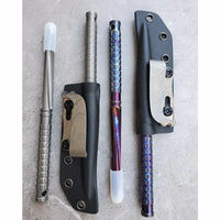 EDC Titanium alloy Crowbar Hand Outdoor Camping Gear EDC Multifunction Portable Tools OtdoorEdge Supply