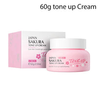 Facial Moisturizer Tone-up Face Cream,Sakura Essence Glow Moisturizer  Hydrating Smooth Dry Skin Nourishing Skin Care 60g Outdoor Kinetics