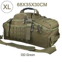 25L 45L 80L Sport Travel Bag Molle Tactical Backpack Gym Fitness Bag Large Duffle Bags for Camping Hunting Fishing OtdoorEdge Supply