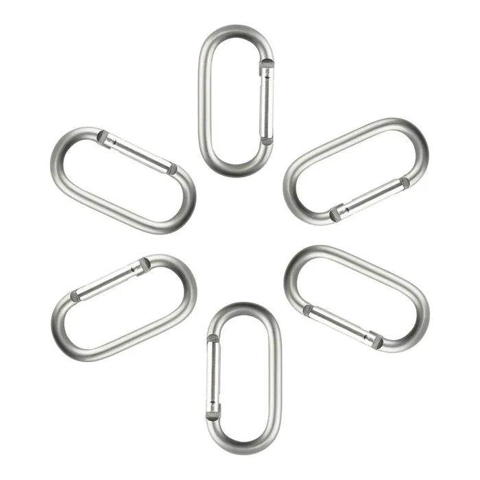 2/5/10pcs Alloy Aluminum Survival Gear Camp Mountaineering Hook Carabiners Carabiner Travel Kit Camping Equipment OtdoorEdge Supply