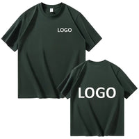 Customized 100% Cotton Printed T-shirts Men Fashion Short Sleeve O-neck Tshirt Women Personality Streetwear Tee Tops Camiseta Outdoor Kinetics