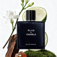 Men's Fresh Cologne Intense Long-Lasting Fragrance 8 Hours Bleu Men's Cologne Long-lasting Fresh Scent Masculine Charm Natural Outdoor Kinetics